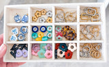 Charm Bar HUGGIE BAR Grab Gab----> Themed Grab Bags!