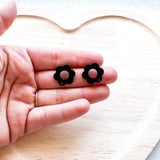 ASC Matte HALLOW FLOWER Acrylic Stud Connector------> Lots of colors!
