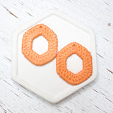 Rattan Patterned HEXAGON Acrylic Pendants------>Choose your Shape! (Copy)