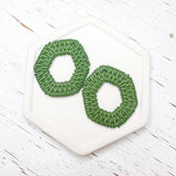 Rattan Patterned HEXAGON Acrylic Pendants------>Choose your Shape! (Copy)