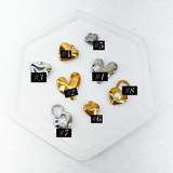 CHARM BAR Premium 18k Gold Plated and Stainless Steel Charms-----> Choose Your Color/ Style