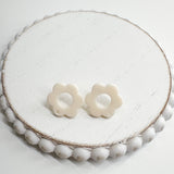 ASC Matte HALLOW FLOWER Acrylic Stud Connector------> Lots of colors!