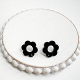 ASC Matte HALLOW FLOWER Acrylic Stud Connector------> Lots of colors!