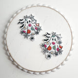 AP Acrylic Pendant FRIENDLY GHOSTS-----> Books, florals, Drinks!