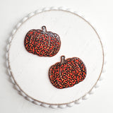 AP Acrylic Pendant LEO PUMPKINS in Pink or Orange!