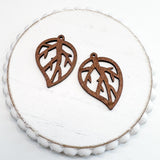 Wood Pendants FALL LEAVES----> You Choose the Colors!