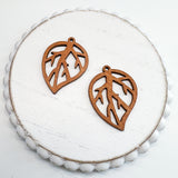 Wood Pendants FALL LEAVES----> You Choose the Colors!