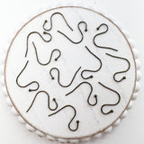Open Loop 6mm Stainless Steel Earring wires New Manufacturer, 25 pairs---> You choose the color!
