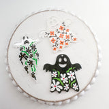 AP Acrylic Pendant FLORAL GHOSTS-----> Books and florals! (Copy)