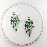 AP Acrylic Pendant FLORAL GHOSTS-----> Books and florals! (Copy)