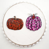AP Acrylic Pendant LEO PUMPKINS in Pink or Orange!