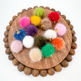 FFC Faux Fur POM POM Charms------> New Colors!!