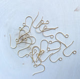 B-3 4.5mm Large Loop Stainless Steel Earring wires-----> Lots of Colors Available!