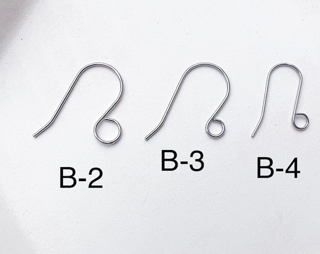 B3 ANTIQUE BRONZE Stainless Steel Earring wires 316L stainless steel