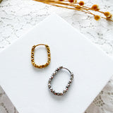 Premium Hammered/Textured   Huggies --------> Choose your Finish and Shape