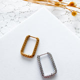 Premium Hammered/Textured   Huggies --------> Choose your Finish and Shape