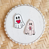 Resin Acrylic Pendants GHOSTIE LOVE-----> Choose your Print and Quantity!