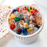 Fall Jewels Acrylic Large Hole Bead Mix –  Curated Autumn Beads for Bag Charms & Keychains