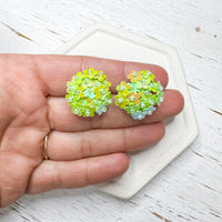 Mum/Beaded Flower Topper/Connectors-----> Lots of colors!