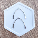 40mm Zinc Alloy Arches-----> Gold or Silver!