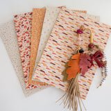 Fall Custom Printed Cork on Leather Sheets – Ready to Ship