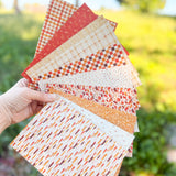 Fall Custom Printed Cork on Leather Sheets – Ready to Ship