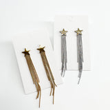 PFJ 18k Gold Plates Stainless Steel STAR FRINGE ------> Choose your finish!
