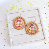 Christmas Custom Printed Cork on Leather PRE-ORDER