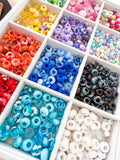 Large Hole Bead Mixes – Single Colors