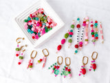 Preppy Christmas Bead Soup – Mixed Glass Bead Assortment
