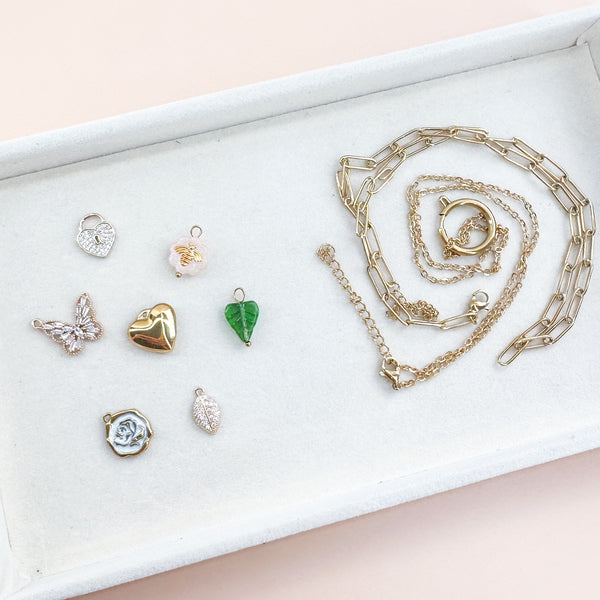 Premium Charm Bar KIT----> Mystic Garden<------ Choose Gold or Silver!