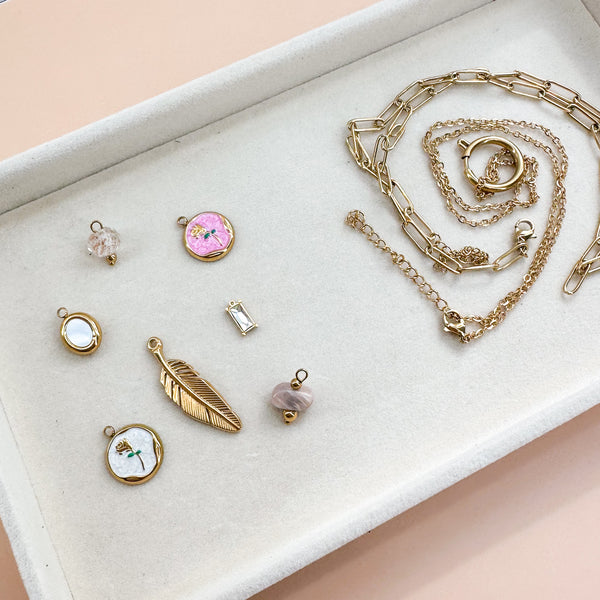 Premium Charm Bar KIT----> Dessert Bloom<------ Choose Gold or Silver!