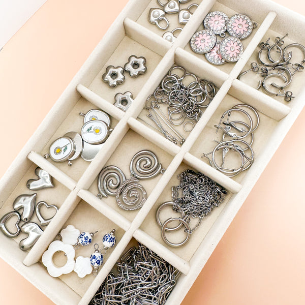 Premium Charm Bar KIT----> Doodles <------ Choose Gold or Silver!