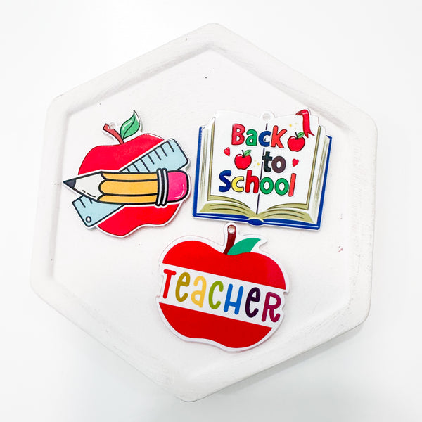 AP Acrylic Pendant BACK TO SCHOOL -----> Choose your Print!