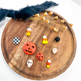 CHARM BAR Premium 18k Gold Plated and Stainless Steel SPOOKY BEAD Charms-----> Choose your Style!