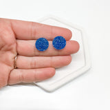 ASC GLITTER Acrylic 13mm Stud Connectors--------> Choose Your Color!!!!