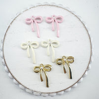 Alloy BOW WITH PEARL Charms------> Choose your Color!