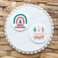 AP Acrylic Pendant CHRISTMAS Circles---> Choose your Style!