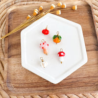 CHARM BAR Premium 18k Gold Plated and Stainless Steel FALL FUN Charms-----> Choose your Style!