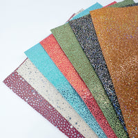 Genuine Leather 5 by 7 Coordinated Solids/Textures/Sparkles Maker Packs----> Lots to choose from!