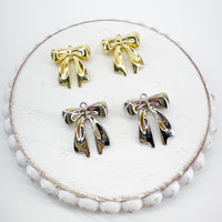 Alloy WIDE BOW CHARM ------>Choose your Color