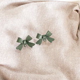 FLAT BOW Earring Stud Connectors-----> You choose the color! ( NEW COLORS ADDED!)