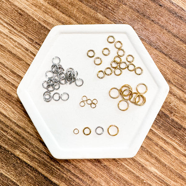 SPECIAL SIZES Stainless Steel JUMP RINGS-------> Ideal for charm bar!