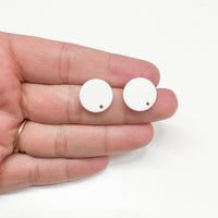 ASC GLOSSY SOLID Acrylic 13mm Stud Connectors--------> Many colors!