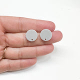 ASC GLOSSY SOLID Acrylic 13mm Stud Connectors--------> Many colors!