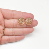 ASC GLITTER Acrylic 13mm Stud Connectors--------> Choose Your Color!!!!