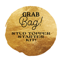 GrBg Stud Topper Starter Kit Surprise Grab Bag! Choose 10 or 15 pairs!