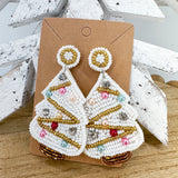 Beaded Statement Earring CHRISTMAS AND HOLIDAY----> Choose your Style!