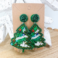 Beaded Statement Earring CHRISTMAS AND HOLIDAY----> Choose your Style!