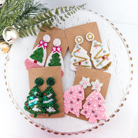 Beaded Statement Earring CHRISTMAS AND HOLIDAY----> Choose your Style!